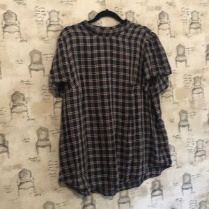 NWT Loft PLUS High Neck Blouse